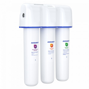 Проточная система Аквафор Кристалл А для жесткой воды (без крана)